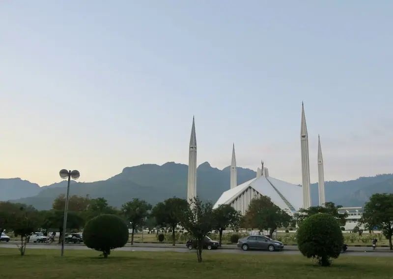 Islamabad skyline against the Margalla Hills near DHA Margalla Enclave